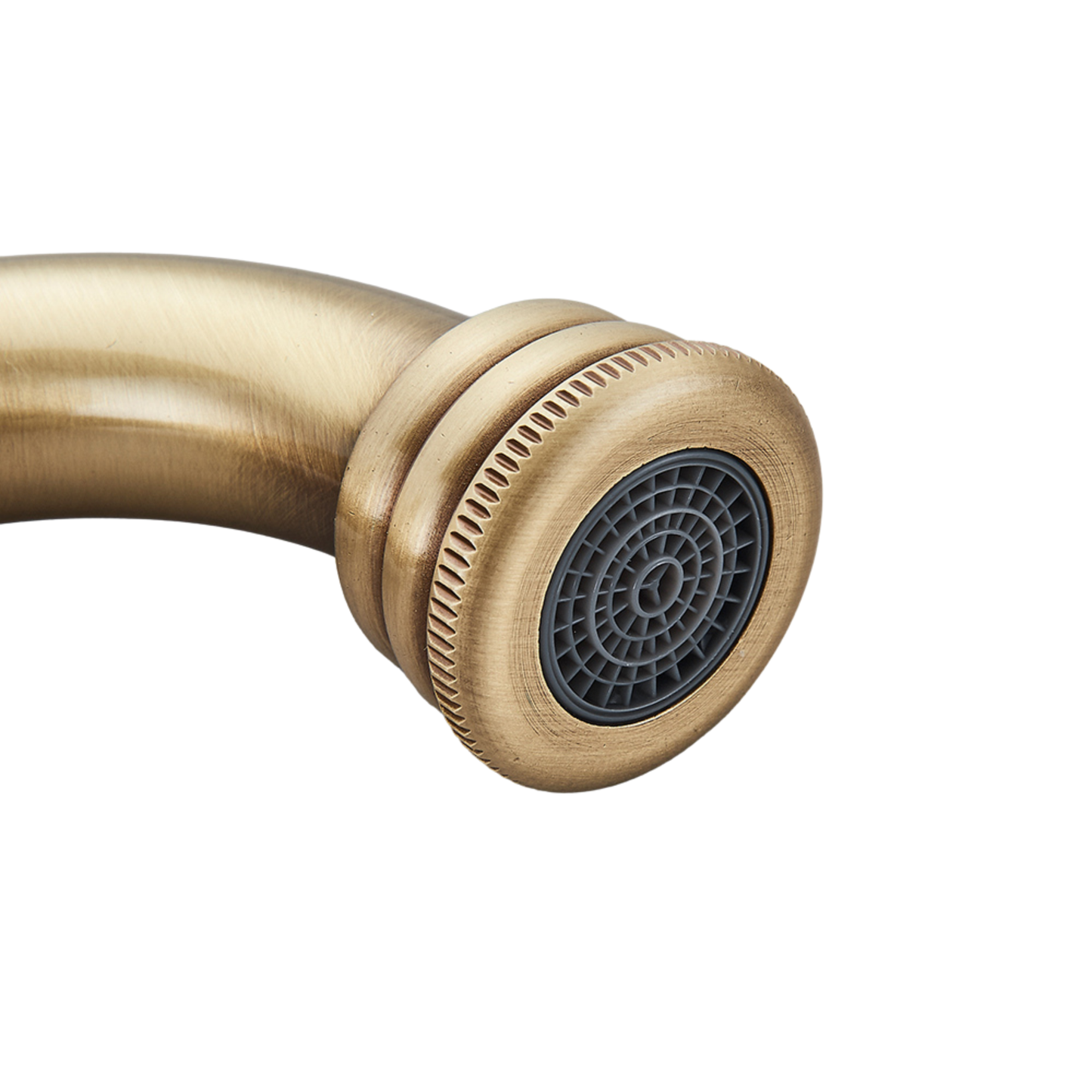 Brasify® Antique Brass Tap with Hand-Carved Floral Detailing