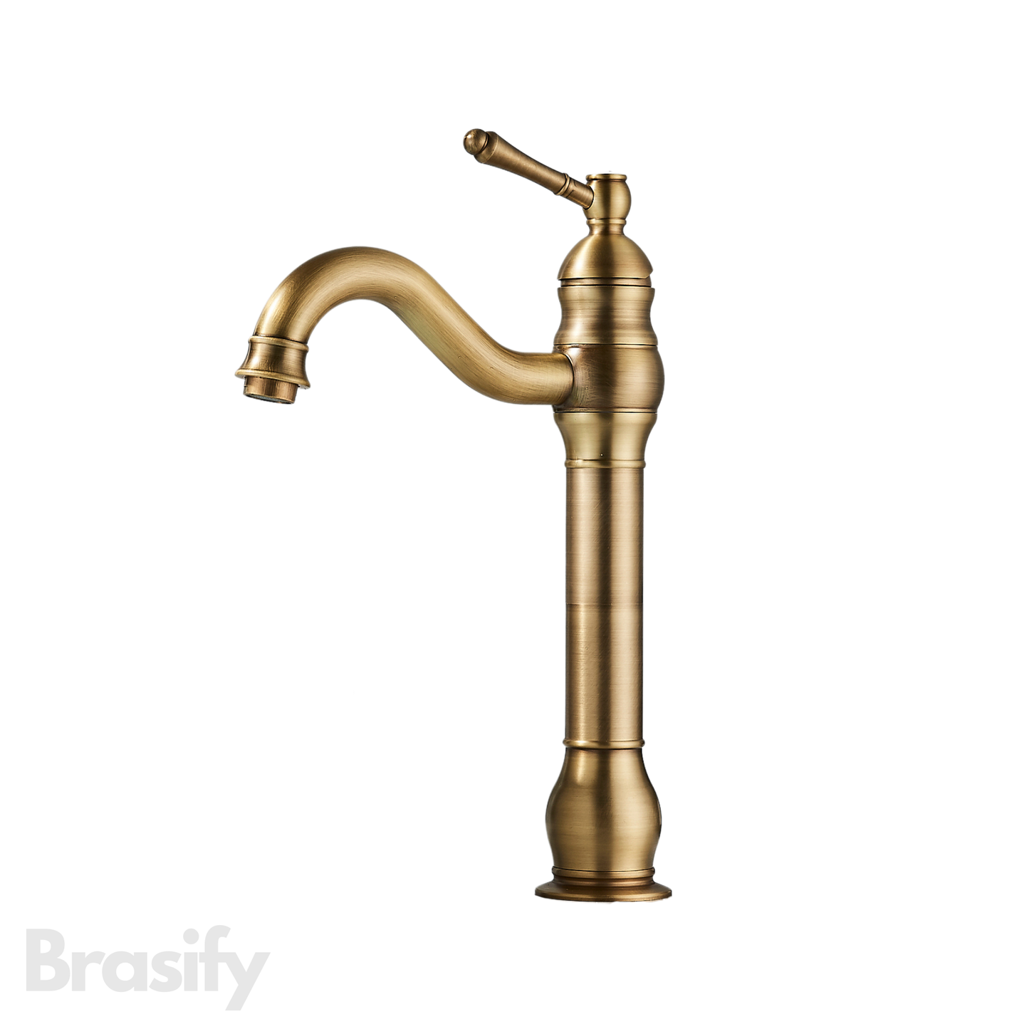 Brasify® Single-Handle Antique Brass Vessel Faucet