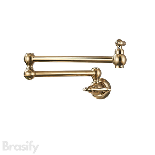 Brasify® Wall-Mounted Pot Filler Kitchen Faucet